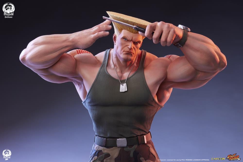 Street Fighter 6 Guile (Deluxe Ver.) 1/4 Scale Statue Gallery Image 13