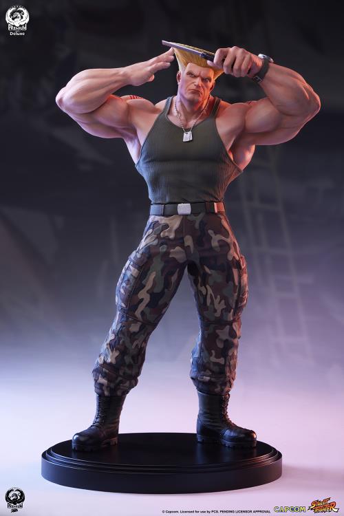 Street Fighter 6 Guile (Deluxe Ver.) 1/4 Scale Statue Gallery Image 20