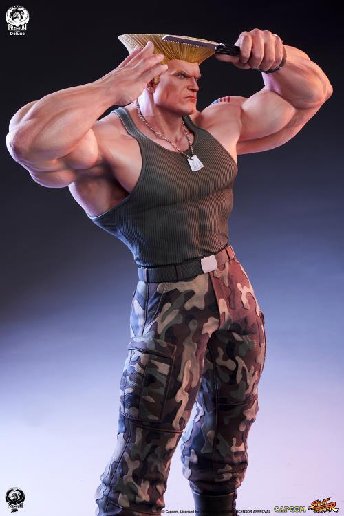 Street Fighter 6 Guile (Deluxe Ver.) 1/4 Scale Statue Gallery Image 24