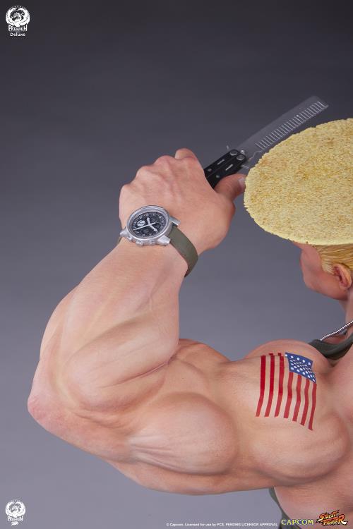 Street Fighter 6 Guile (Deluxe Ver.) 1/4 Scale Statue Gallery Image 15