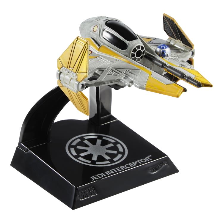 Star Wars Hot Wheels Starships Select Anakin Skywalker's Jedi Interceptor Gallery Image 4