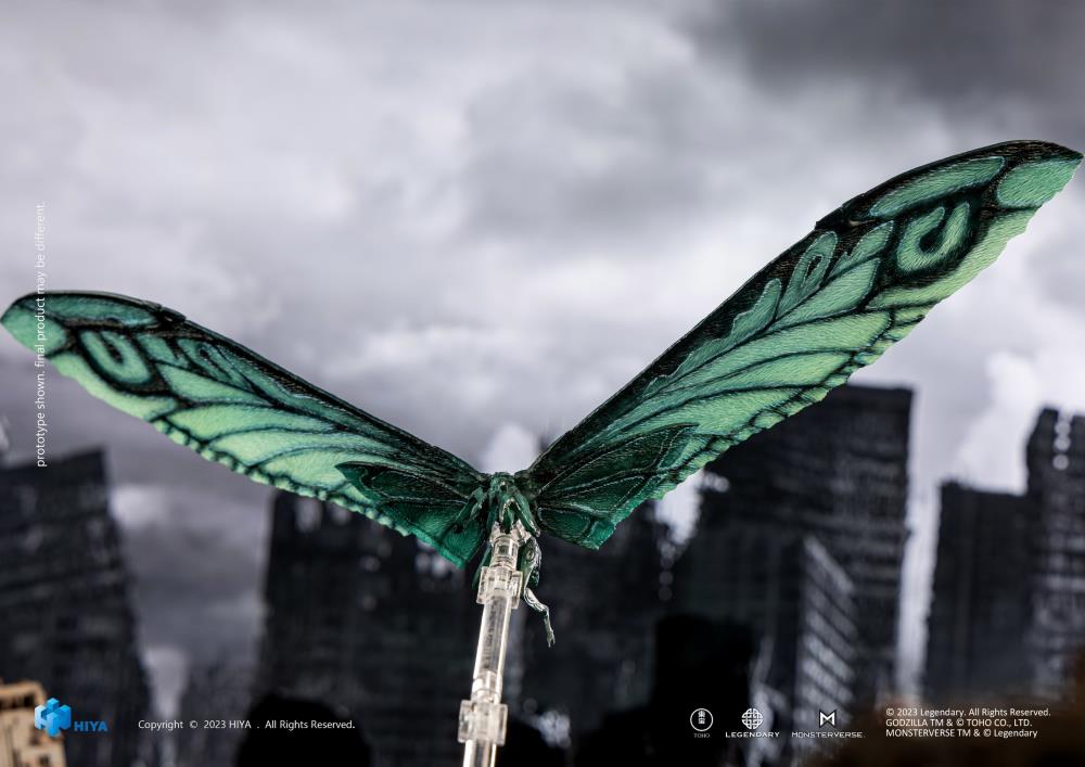 Godzilla: King of the Monsters Mothra (Emerald Titan) PX Previews Exclusive Action Figure Gallery Image 4