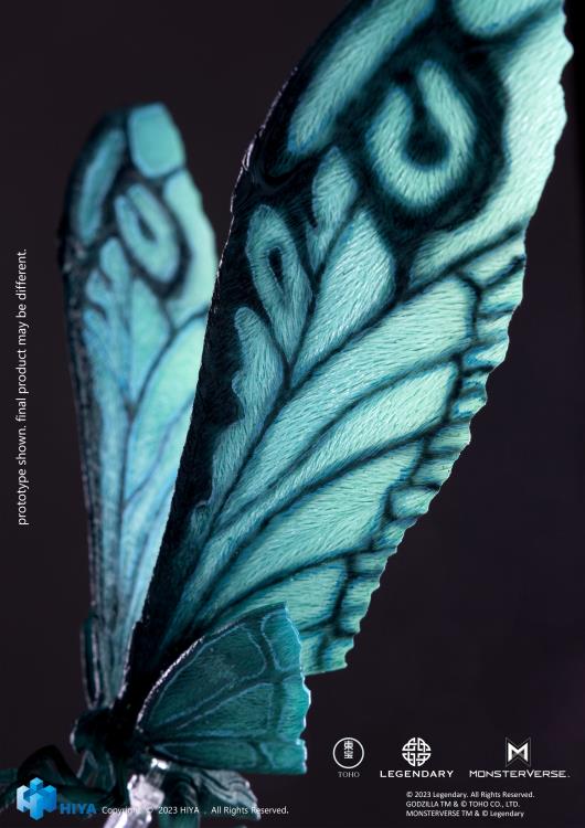 Godzilla: King of the Monsters Mothra (Emerald Titan) PX Previews Exclusive Action Figure Gallery Image 7