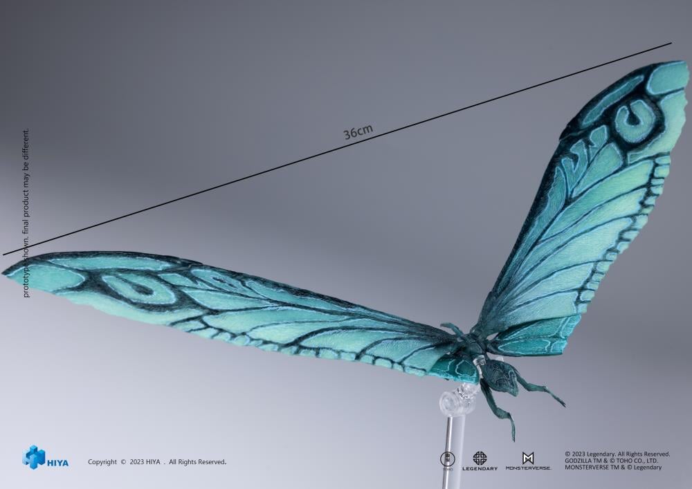 Godzilla: King of the Monsters Mothra (Emerald Titan) PX Previews Exclusive Action Figure Gallery Image 11