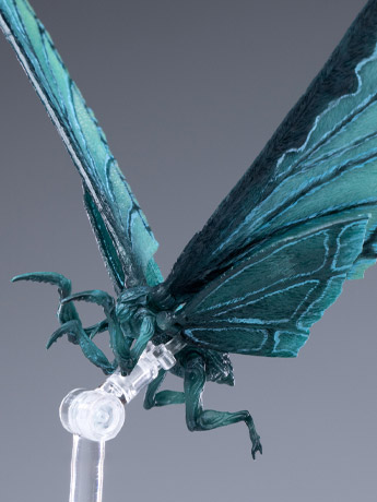 Godzilla: King of the Monsters Mothra (Emerald Titan) PX Previews Exclusive Action Figure Gallery Image 2