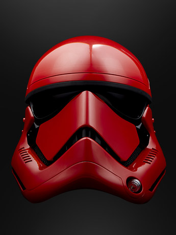 Star Wars: The Black Series Captain Cardinal (Galaxy's Edge) 1:1 Scale Wearable Electronic Helmet Gallery Image 2