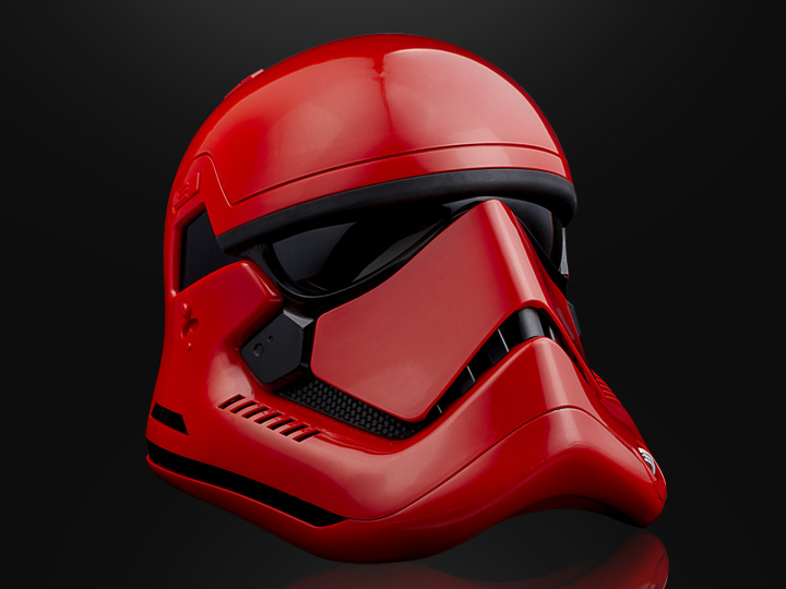 Star Wars: The Black Series Captain Cardinal (Galaxy's Edge) 1:1 Scale Wearable Electronic Helmet Gallery Image 1
