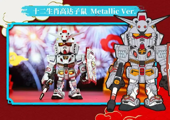 Mobile Suit Gundam QMSV Mini Chinese Zodiac (2024 Ver.) Box of 9