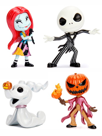 The Nightmare Before Christmas MetalFigs 2.5" Mini Figure Four-Pack Gallery Image 2