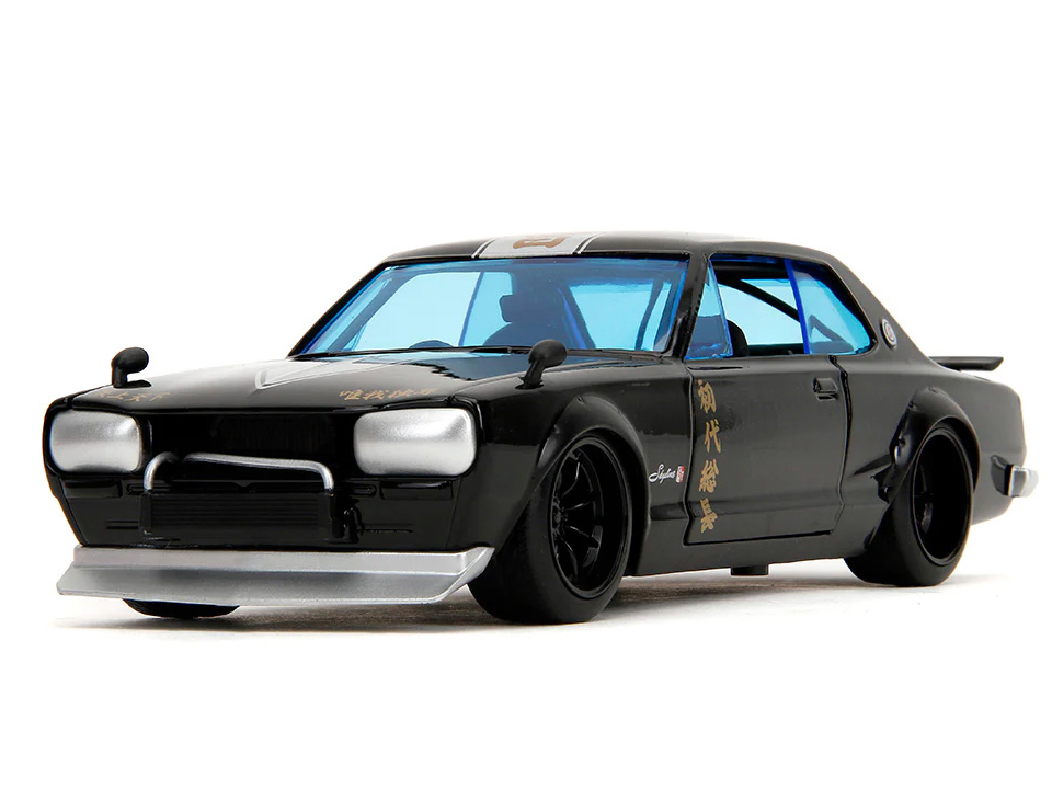 Tokyo Revengers Hollywood Rides Die-Cast Mikey & 1/24 Scale '71 Nissan GTR Gallery Image 6