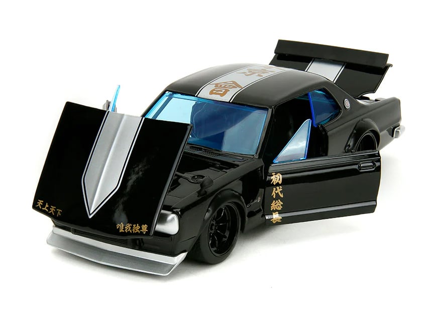 Tokyo Revengers Hollywood Rides Die-Cast Mikey & 1/24 Scale '71 Nissan GTR Gallery Image 10