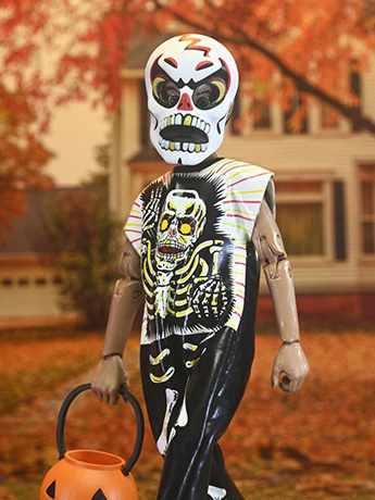 Ben Cooper Costume Kids Collection Skeleton Costume 6" Clothed Figure Gallery Image 2