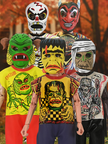 Ben Cooper Costume Kids Collection Wave 1 Set of 5 Clothed Figures Gallery Image 2
