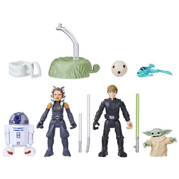 Star Wars Mission Fleet Grogu Training Action Figure Set Gallery Image 3