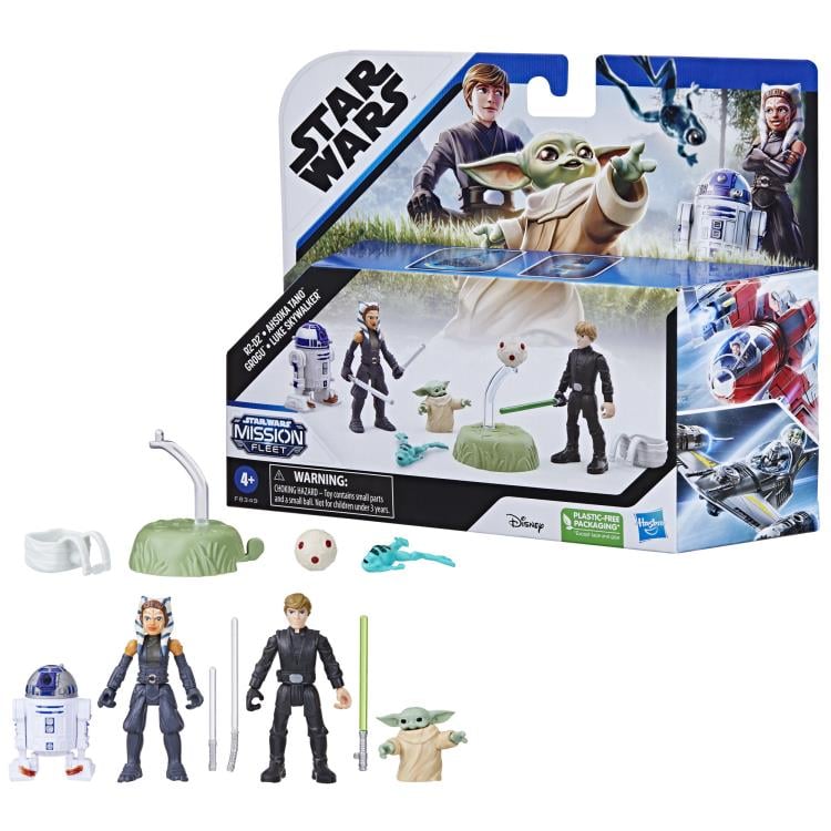 Star Wars Mission Fleet Grogu Training Action Figure Set Gallery Image 4