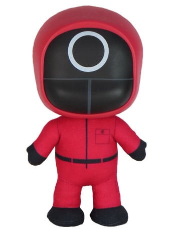 Squid Game FigureKey Masked Guard 4.5" Plush Figure Gallery Image 2