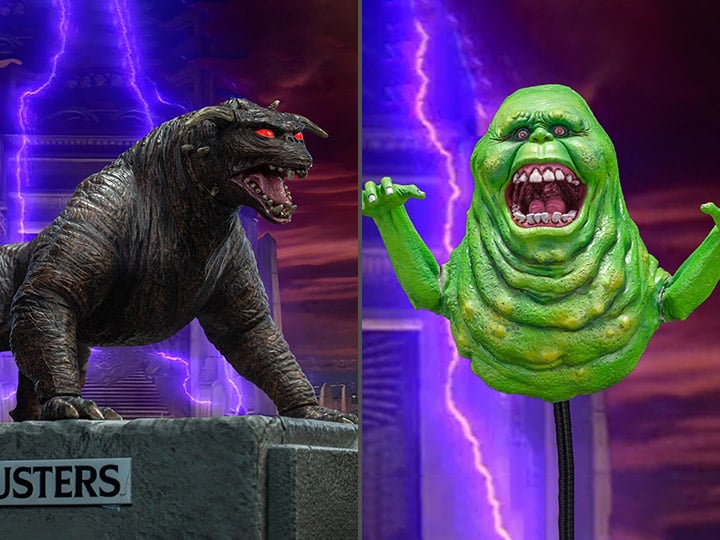 Ghostbusters (1984) Zuul & Slimer (Deluxe Ver.) 1/8 Scale Soft Vinyl Figure Set Gallery Image 1