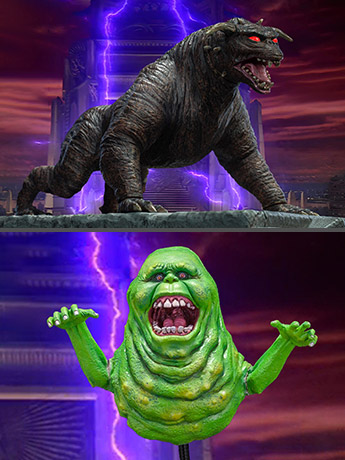 Ghostbusters (1984) Zuul & Slimer (Deluxe Ver.) 1/8 Scale Soft Vinyl Figure Set Gallery Image 2