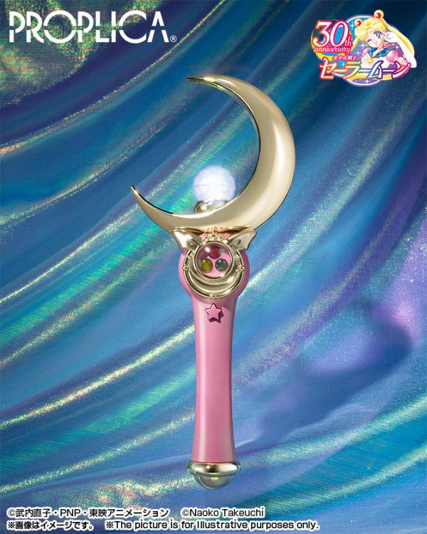 Sailor Moon Proplica Moon Stick (Brilliant Color Edition) Gallery Image 5