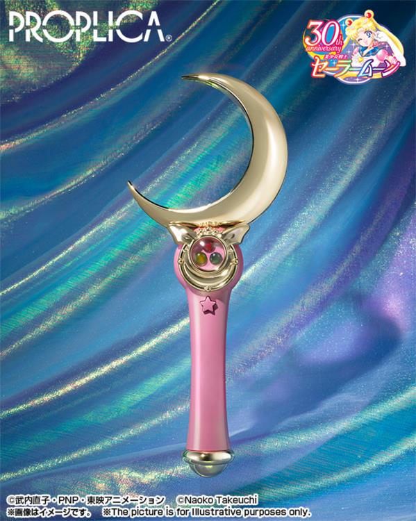 Sailor Moon Proplica Moon Stick (Brilliant Color Edition) Gallery Image 3