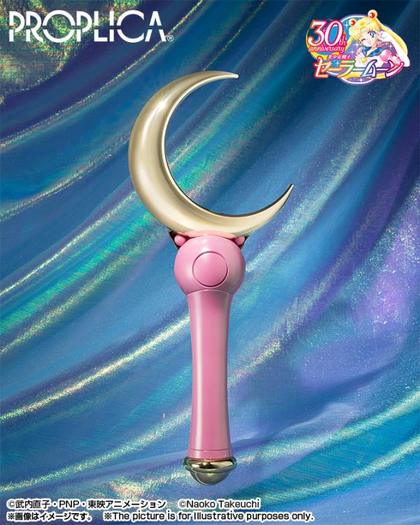 Sailor Moon Proplica Moon Stick (Brilliant Color Edition) Gallery Image 8