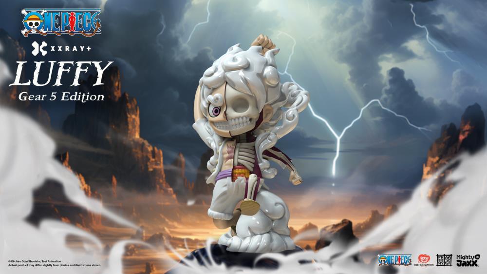 One Piece Freeny's Hidden Dissectibles XXRAY Plus Monkey D. Luffy (Gear 5 Edition) Gallery Image 37