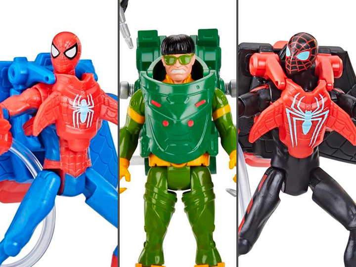 Spider-Man Epic Hero Series Web Splashers Set of 3 Figures Gallery Image 1