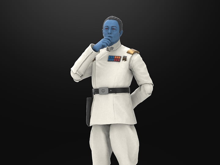 Star Wars: The Black Series 6" Grand Admiral Thrawn (Ahsoka) Gallery Image 1