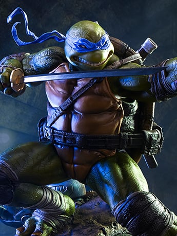 Teenage Mutant Ninja Turtles Leonardo (Deluxe Ver.) 1/3 Scale Limited Edition Statue Gallery Image 2