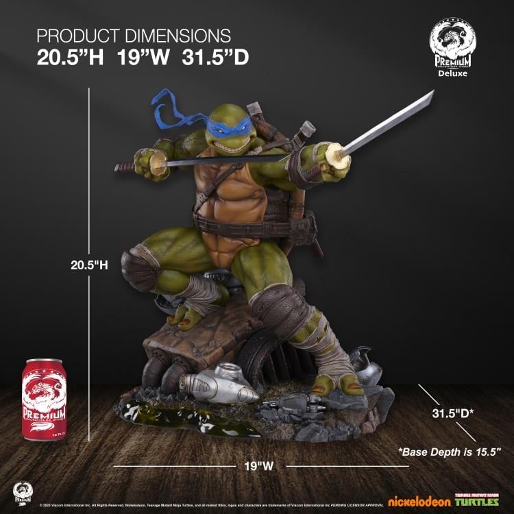 Teenage Mutant Ninja Turtles Leonardo (Deluxe Ver.) 1/3 Scale Limited Edition Statue Gallery Image 22