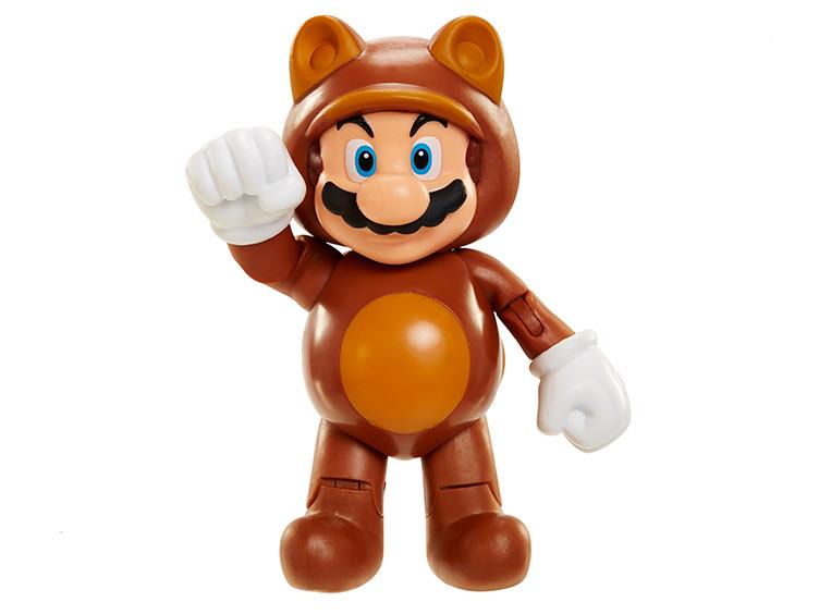 World of Nintendo 4" Figure Series 04 - Tanooki Mario Gallery Image 1