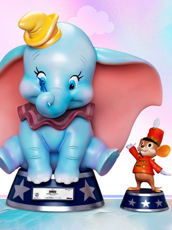 Dumbo Master Craft MC-028SP Dumbo with Timothy Limited Edition Statue Gallery Image 2