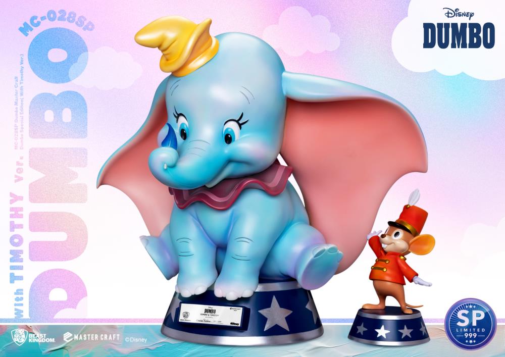 Dumbo Master Craft MC-028SP Dumbo with Timothy Limited Edition Statue Gallery Image 4