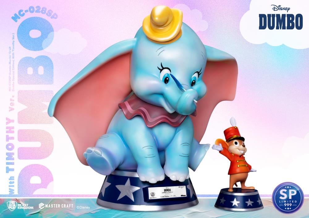 Dumbo Master Craft MC-028SP Dumbo with Timothy Limited Edition Statue Gallery Image 6