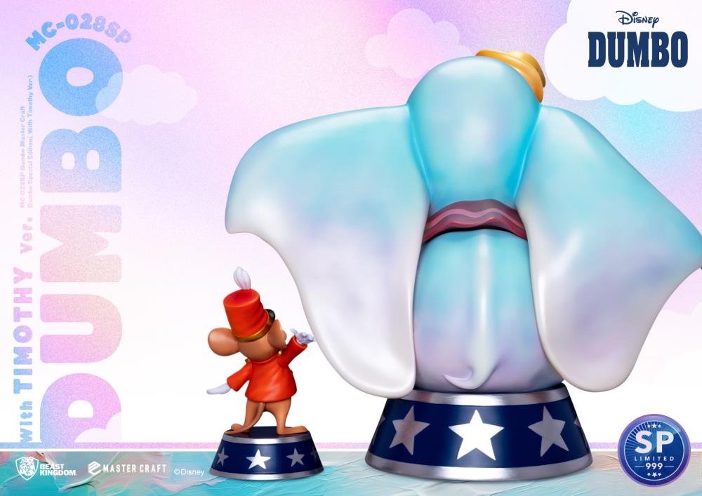 Dumbo Master Craft MC-028SP Dumbo with Timothy Limited Edition Statue Gallery Image 5