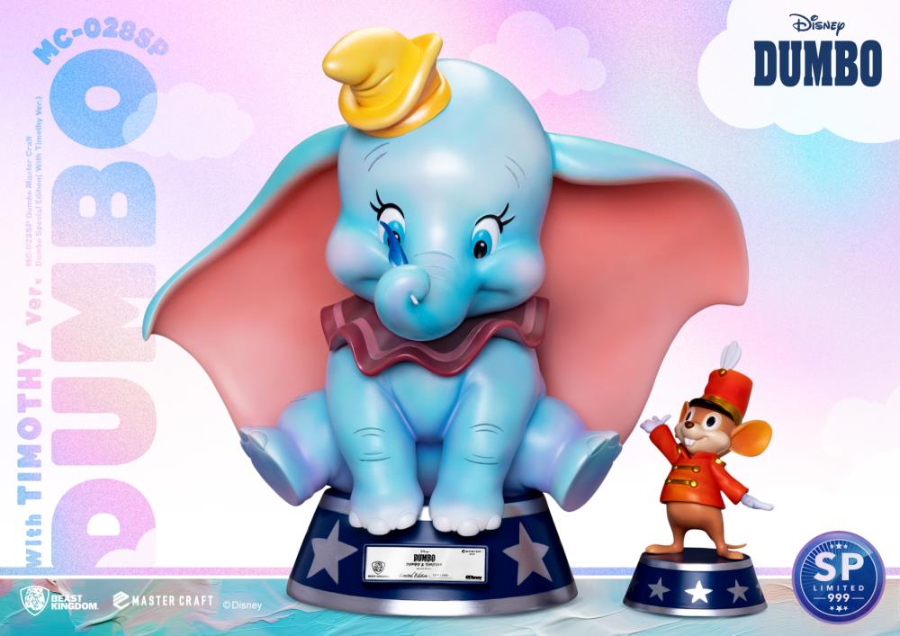 Dumbo Master Craft MC-028SP Dumbo with Timothy Limited Edition Statue Gallery Image 3