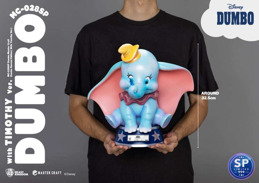Dumbo Master Craft MC-028SP Dumbo with Timothy Limited Edition Statue Gallery Image 9