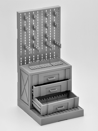 Little Armory LD006 Gun Rack B 1/12 Scale Accessory Set Gallery Image 2