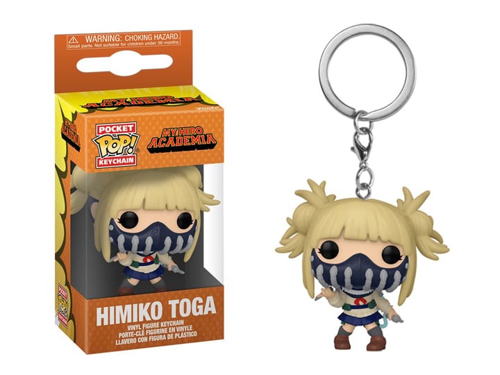 Pocket Pop! Keychain: My Hero Academia - Himiko Toga (with Face Cover) Gallery Image 1