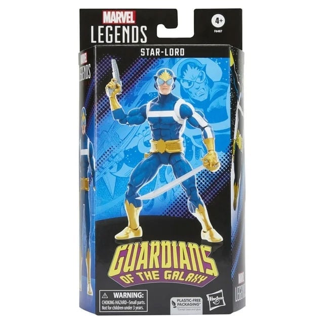 Guardians of the Galaxy Marvel Legends Star-Lord Exclusive Action Figure Gallery Image 9