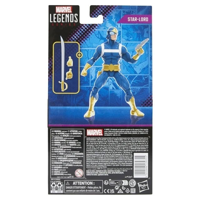 Guardians of the Galaxy Marvel Legends Star-Lord Exclusive Action Figure Gallery Image 10