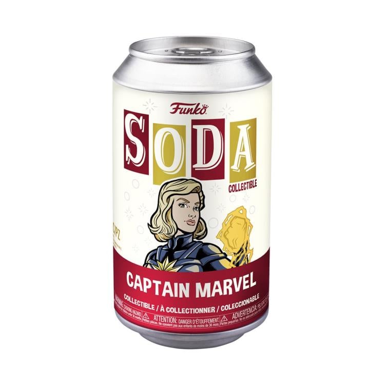 The Marvels Vinyl Soda Captain Marvel Limited Edition Figure Gallery Image 5
