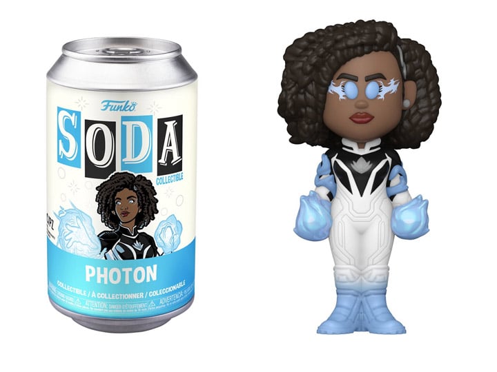 McFarlane DC×モンスターバース フィギュア2体+Funko SODA The Marvels Vinyl Soda Photon Limited Edition Figure