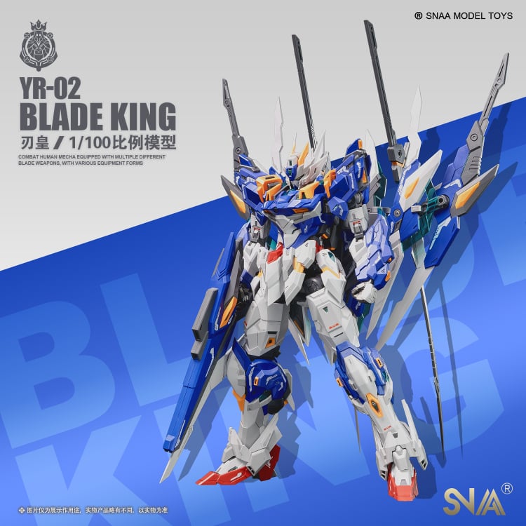 Mobile Armor YR-02 Blade King 1/100 Scale Model Kit Gallery Image 5