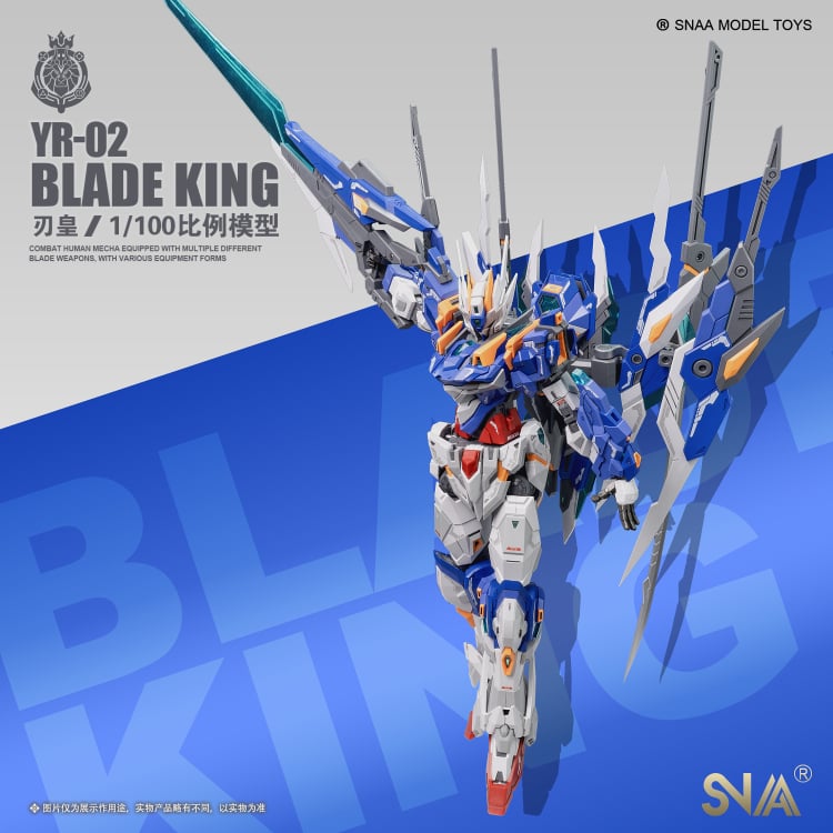 Mobile Armor YR-02 Blade King 1/100 Scale Model Kit Gallery Image 4