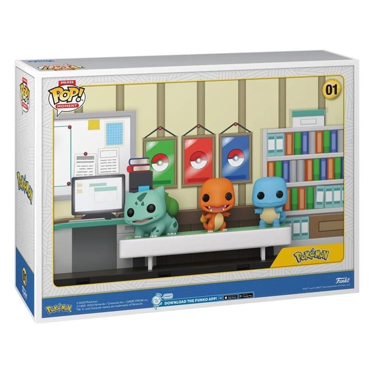 Pop! Moments Deluxe: Pokemon (1996) - Bulbasaur, Charmander & Squirtle Gallery Image 4