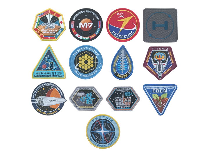 For All Mankind (Season 4) Set of 13 Patches Gallery Image 1