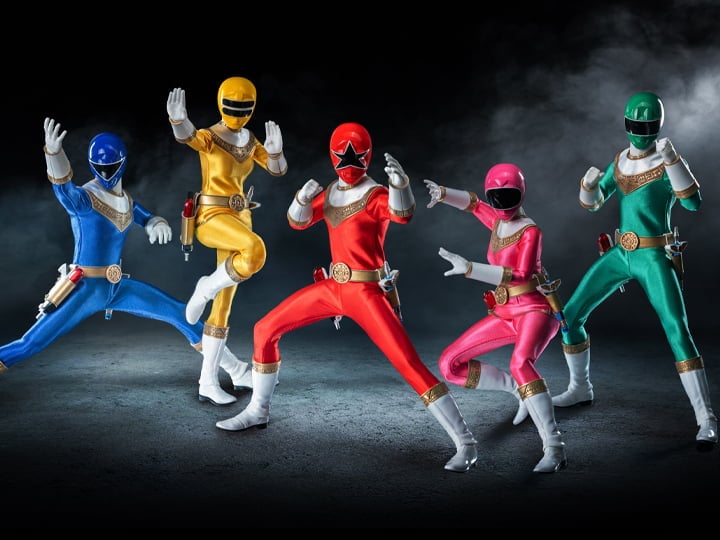 Power Rangers Zeo FigZero Zeo Rangers 1/6 Scale Figure 5-Pack Gallery Image 1