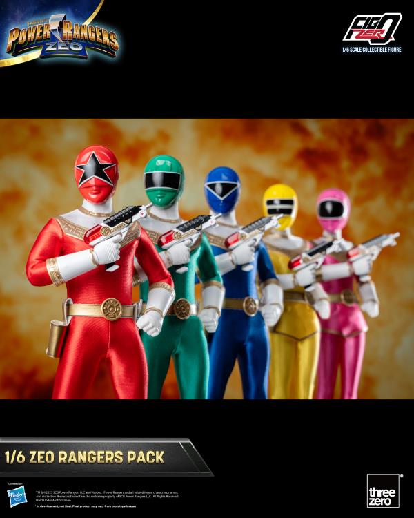 Power Rangers Zeo FigZero Zeo Rangers 1/6 Scale Figure 5-Pack Gallery Image 4