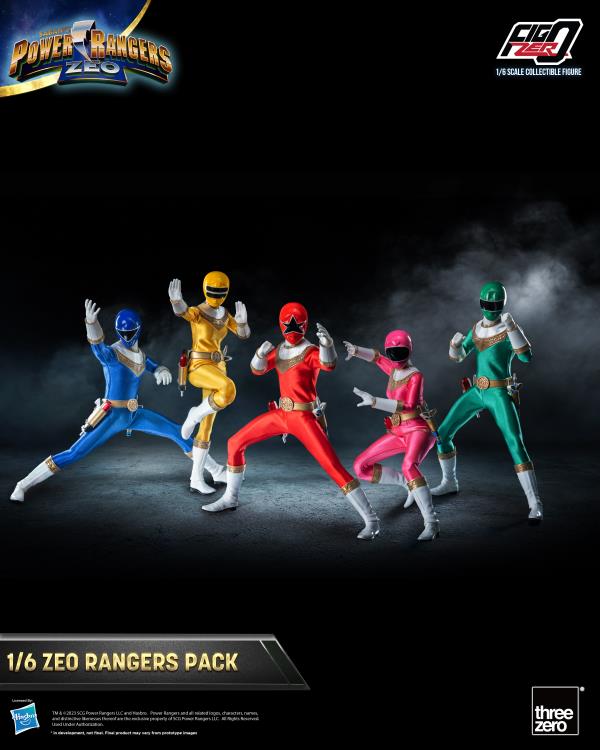 Power Rangers Zeo FigZero Zeo Rangers 1/6 Scale Figure 5-Pack Gallery Image 3